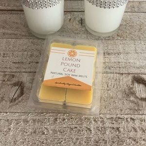 Lemon 🍋 Pound Cake Soy Wax Melts | Hand Poured